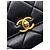 Chanel Black Mini CC Quilted Lambskin Logo Chain Flap Nero - vista 8