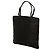 Bolso tote convertible Prada en raso negro - vista 2