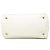 Prada Borsa Tote Small Canvas Canapa Logo Bianca Bianco - vista 3