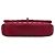 Chanel Red Large Quilted Iridescent Calfskin New Bubble Flap Rosso - vista 3