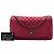 Chanel Red Large Quilted Iridescent Calfskin New Bubble Flap Rosso - vista 7