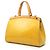 Louis Vuitton Yellow Monogram Vernis Brea MM Giallo - vista 2