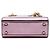 Dior Pink Mini Metallic Patent Lady Dior - view 3