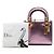 Dior Pink Mini Metallic Patent Lady Dior - view 7