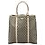 Bolso Tote Vertical Gucci Beige GG Supreme Joy