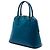 Prada Blue Saffiano Vernice Dome Satchel - view 2