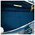 Prada Blue Saffiano Vernice Dome Satchel - view 4