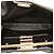 Borsa Satchel Fendi Peekaboo Iconic Mini in pelle nera con lacci - vista 4
