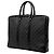 Louis Vuitton Black Damier Graphite Porte Documents Voyage PM Preto - vista 2