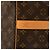 Louis Vuitton Brown Monogram Keepall Bandouliere 55 Marron - vue 5