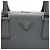 Prada Gray Saffiano Lux Pyramid Frame Handtasche Braun - Ansicht 5