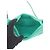 Borsa Hobo Chanel Small in pelle d'agnello matelassé verde con catena e gancio - vista 4
