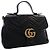 Borsa a mano Gucci Small GG Marmont in pelle di vitello matelassé nera - vista 11