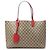 Gucci Beige GG Supreme Wendbare Tote Bag