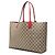 Gucci Beige GG Supreme Wendbare Tote Bag - Ansicht 2