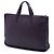 Mallette LOEWE Anagram Toledo en cuir violet - vue 2