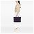 Mallette LOEWE Anagram Toledo en cuir violet - vue 6
