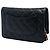 Chanel Black CC Quilted Caviar Wallet on Chain Nero - vista 2