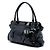 Borsa Tote Gucci Abbey D Ring in vernice nera - vista 2