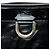 Borsa Tote Gucci Abbey D Ring in vernice nera - vista 5