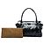 Borsa Tote Gucci Abbey D Ring in vernice nera - vista 7