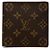 Portafoglio bifold Marco Louis Vuitton Brown Monogram Marrone