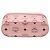 MCM Pink Mini Visetos Coated Canvas Aren Vanity Case Rosa - vista 3