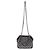 Stella Mc Cartney Stella McCartney Borsa Satchel Falabella Nano Shaggy Deer Chevron Hotfix Nera