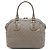 Borsa Satchel Gucci Gray Medium Guccissima Scarlett Marrone