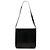 Salvatore Ferragamo Borsa a tracolla Ferragamo in pelle embossed croc nera Double Gancini