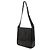 Salvatore Ferragamo Borsa a tracolla Ferragamo in pelle embossed croc nera Double Gancini - vista 2