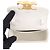 Céline Celine Claude Crossbody Mini in pelle di vitello bianca Bianco Bianco sporco - vista 4