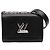Louis Vuitton Black Epi Twist MM Preto