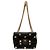 Borsa Satchel Valentino Roman Stud Media in Nappa Nera Nero
