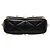 Borsa Satchel Valentino Roman Stud Media in Nappa Nera Nero - vista 3