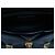 Borsa Satchel Valentino Roman Stud Media in Nappa Nera Nero - vista 5