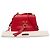 mala Valentino Red Medium em couro de bezerro grão VRing Vermelho - vista 9