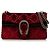 Gucci Borsa a Tracolla Dionysus in Velluto GG Rosso Medium