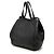 Céline Celine Small Folded Cabas Tote aus schwarzem genarbtem Kalbsleder - Ansicht 2