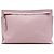 LOEWE Pink Embossed Leather Anagram Repeat T Clutch