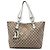 Gucci Beige GG Canvas Icon Bit Tote