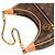 Louis Vuitton Brown Monogram Loop Marrone - vista 6