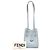 Fendi Blue Mini Origami Schultertasche aus Leder - Ansicht 7