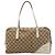 Borsa a tracolla Gucci New Britt in tela GG beige