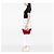 Louis Vuitton Red Monogram Vernis Bellevue PM Rosso - vista 6