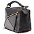 LOEWE Puzzle Satchel Medium aus tricolor Kalbsleder Grau Braun - Ansicht 2