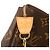 Louis Vuitton Brown Monogram Mini Pochette Accessoires Marrone - vista 5