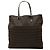 Fendi Zucchino Canvas Tote braun