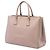 Bolsa Prada Pink Large Saffiano Lux Galleria Double Zip Satchel Rosa - vista 2