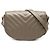 Autre Marque Saint Laurent Borsa a Tracolla Joan Small in Pelle di Vitello Matelassé Marrone Taupe